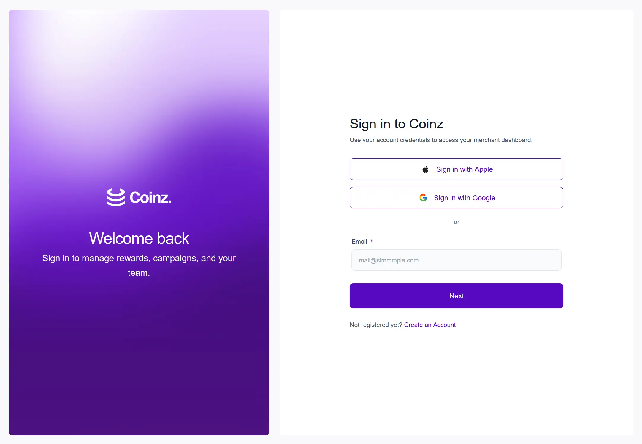 Coinz screenshot