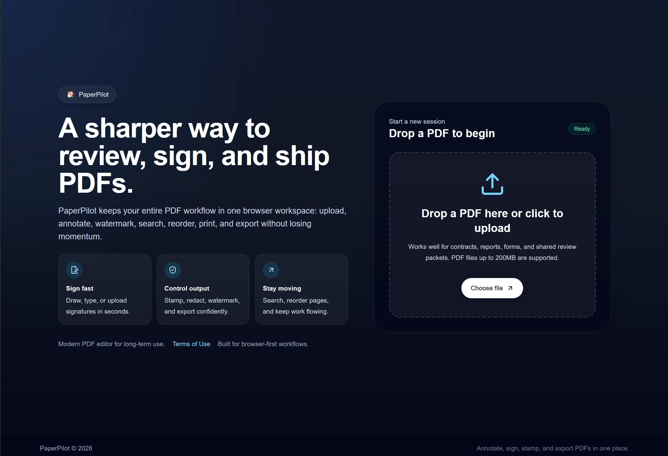 PaperPilot screenshot